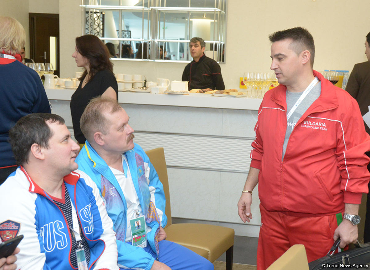 FIG Trampoline Gymnastics World Cup delegates meet in Baku (PHOTO)