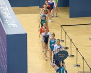 Bakıda batut gimnastikası üzrə FIG Dünya Kubokunun ilk yarış günü start götürüb (FOTO)