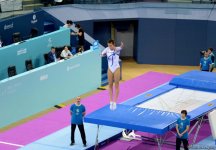 Day 1 of FIG World Cup in Trampoline Gymnastics kicks off in Baku