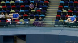 Azerbaijani trampolinists reach finals at FIG World Cup (PHOTO)