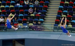 Azərbaycanlı idmançılar batut gimnastikası üzrə Dünya Kubokunda finala çıxdılar (FOTO)
