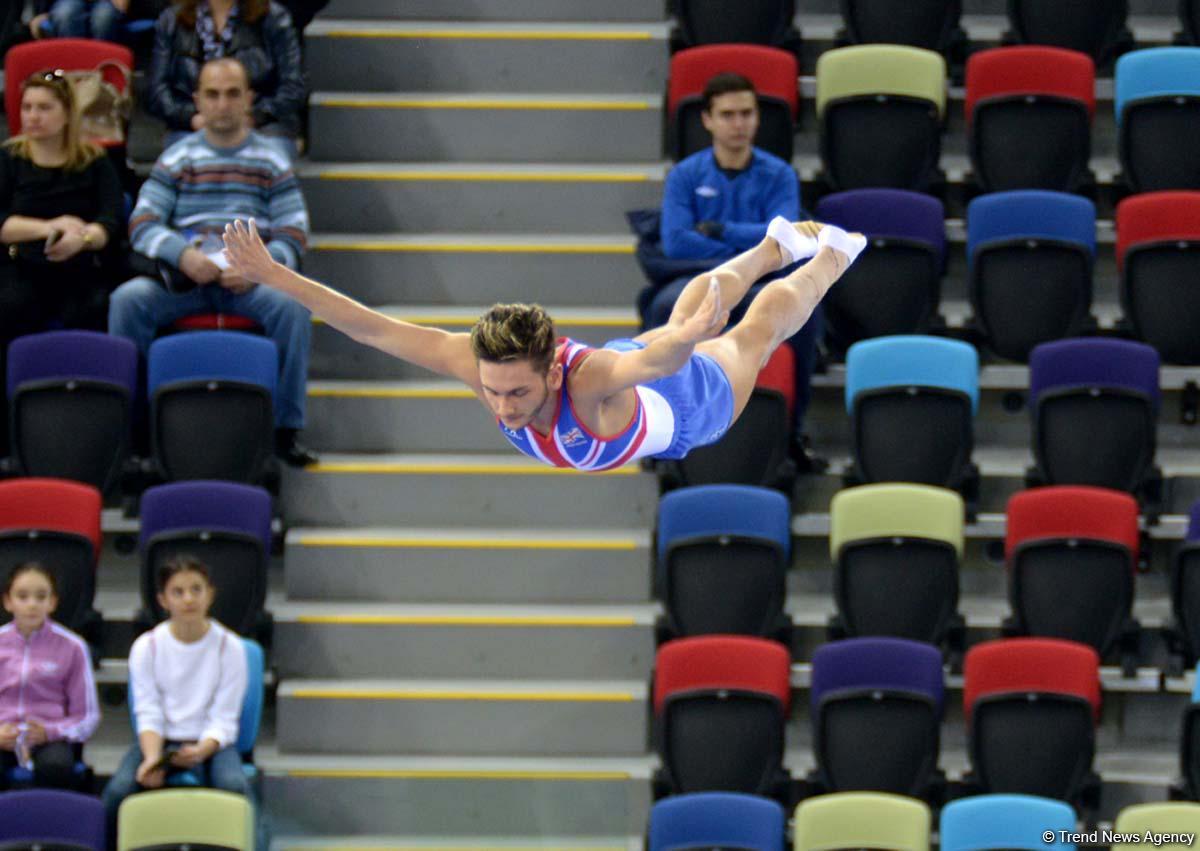 Day 1 of FIG World Cup in Trampoline Gymnastics kicks off in Baku