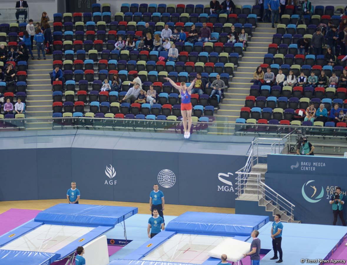 Day 1 of FIG World Cup in Trampoline Gymnastics kicks off in Baku