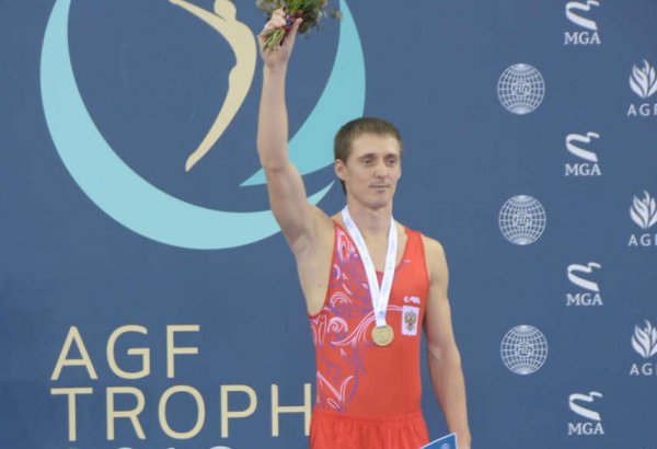 Rusiyalı gimnast Bakıda batut gimnastikası üzrə Dünya Kubokunda fərdi çıxışlarda qızıl medal qazanıb