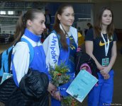 First Secretary of Ukraine's Embassy meets athletes on the World Cup in Trampoline Gymnastics in Baku (PHOTO)