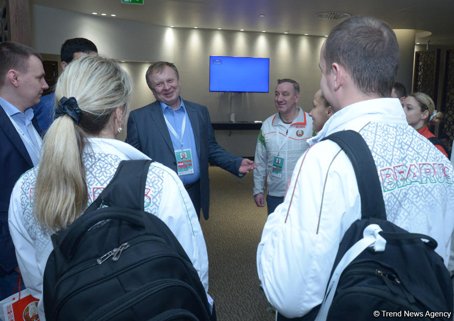 Атмосфера Баку способствовала высоким достижениям белорусских гимнастов - посол (ФОТО)