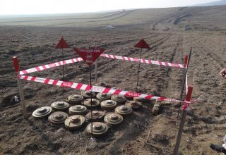 Azerbaycan şubat ayında 80 mühimat ve tanksavar mayını imha edildi
