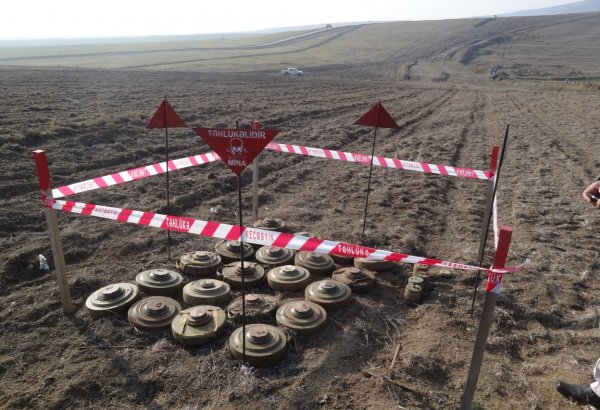 Azerbaycan şubat ayında 80 mühimat ve tanksavar mayını imha edildi