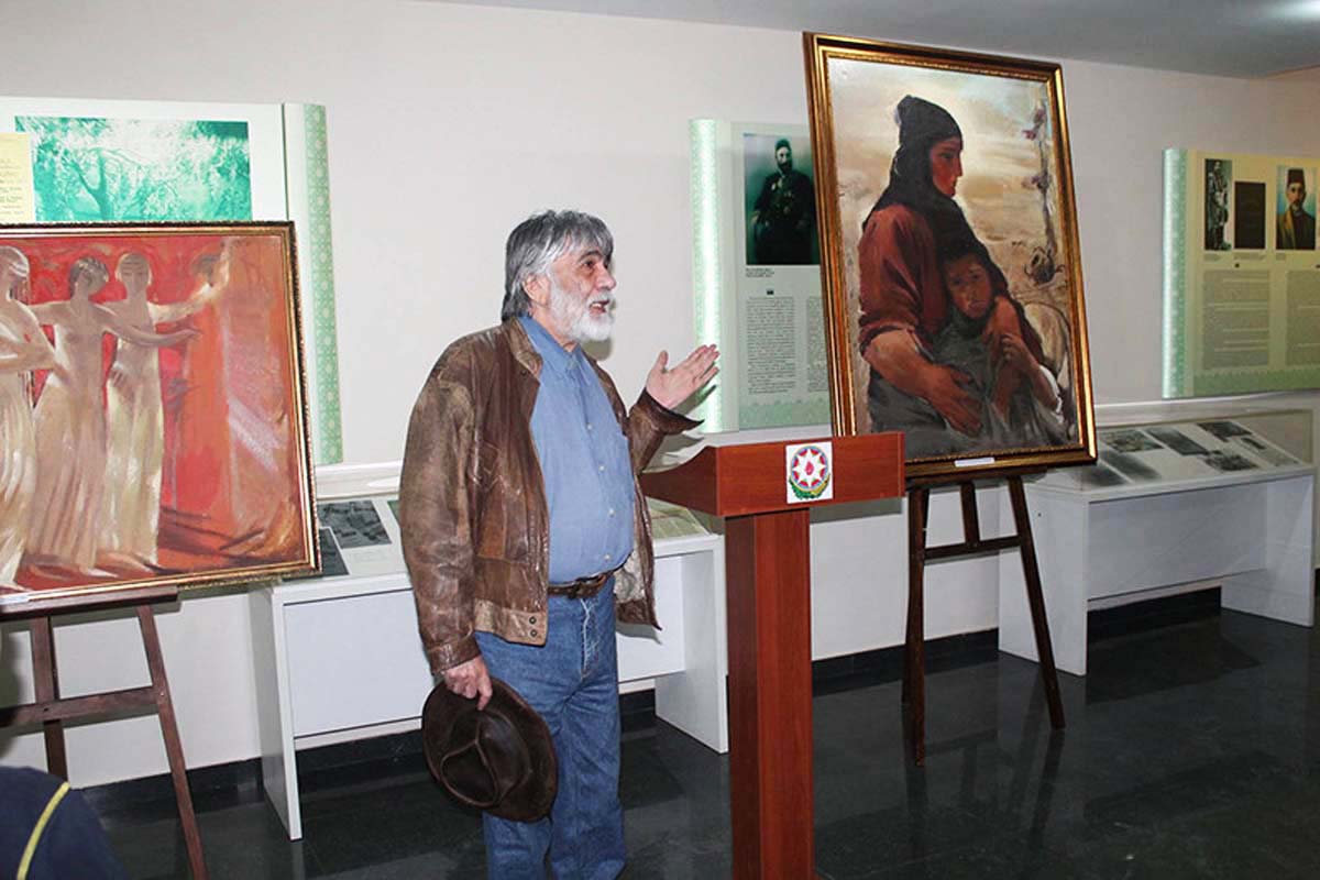 В Узбекистане открылась персональная выставка Юсифа Гусейнова (ФОТО)