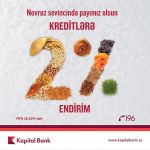 Kapital Bankdan Novruz aksiyası