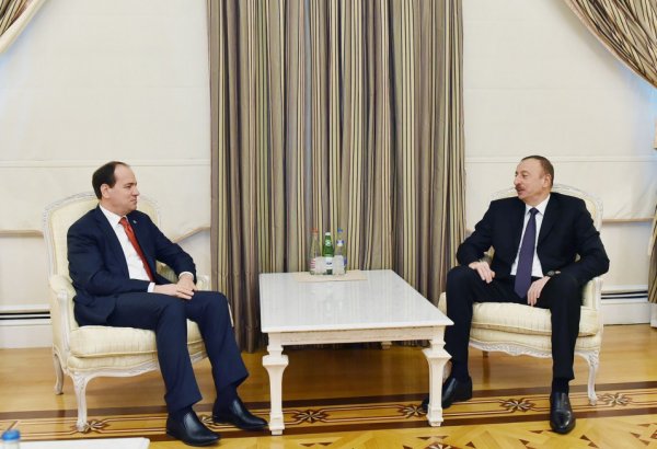 İlham Əliyev Albaniya Prezidenti ilə görüşüb