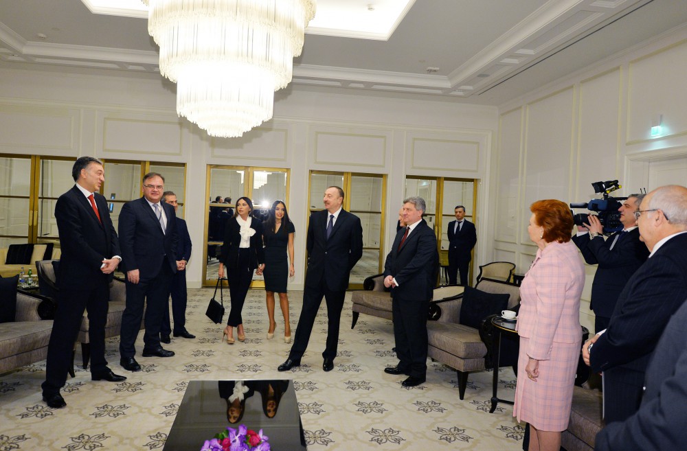 Президент Азербайджана и его супруга приняли участие в открытии IV Глобального Бакинского форума (Обновлено) (ФОТО)