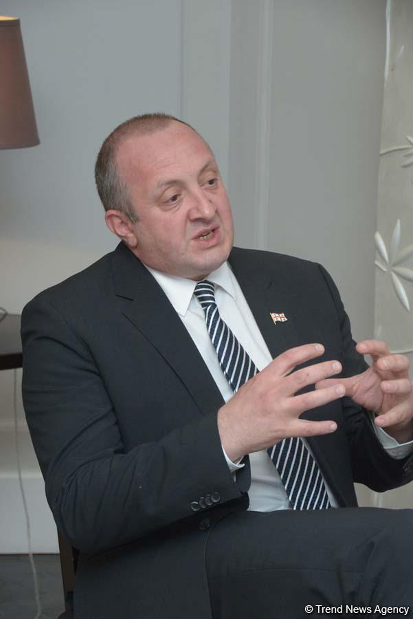 Георгий Маргвелашвили: Партнерство Грузии и Азербайджана определяет будущее многих других государств (Интервью)