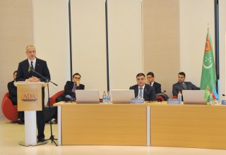 Посольство Туркменистана в Баку совместно с Университетом "ADA" провело международную конференцию по транспорту