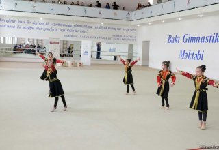 Bakıda bədii gimnastika üzrə II Açıq Təhsil Kuboku keçirilir (FOTO)