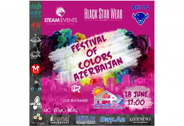 Festival of Colors Azerbaijan-2016 готовит массу сюпризов