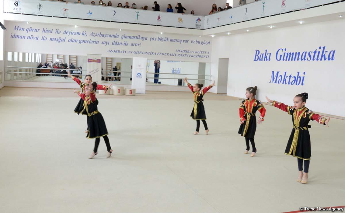 В Баку проходит второй Открытый кубок Təhsil по художественной гимнастике (ФОТО)