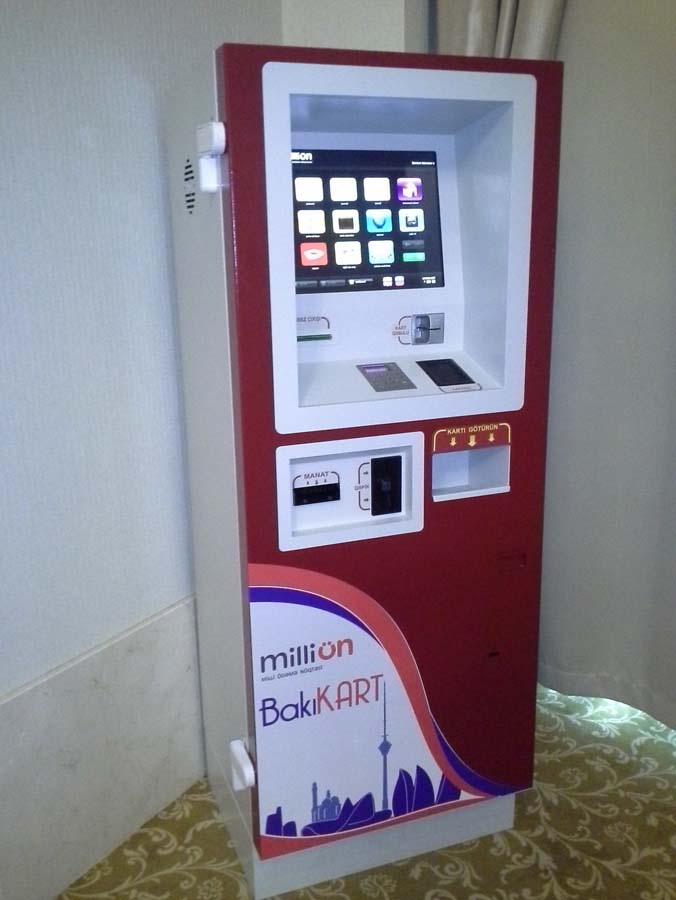 Покупка и загрузка BakiKart стали доступны в терминалах MilliÖN