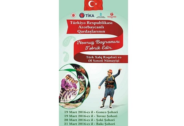 Türkiye folklor dans ekibi Azerbaycan'da Nevruz Festivali'ne katılacak