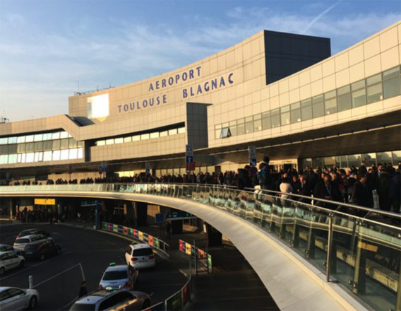 Fransa'da Toulouse havaalanında güvenlik gerekçesi ile tahliye