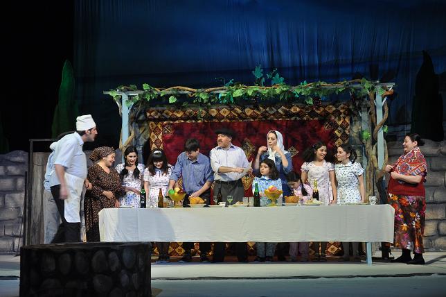 Азербайджанские актеры в Международный день театра (ФОТО)