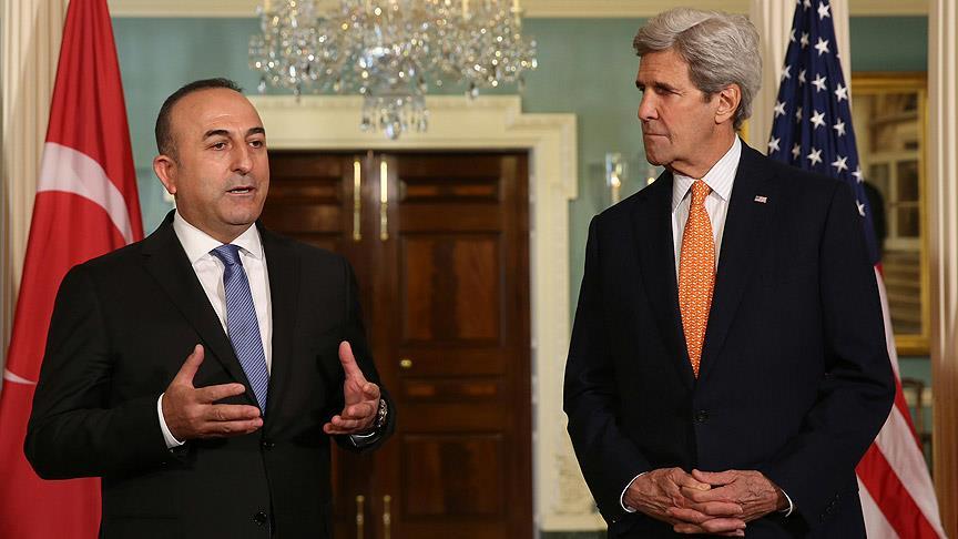 Çavuşoğlu ve Kerry Suriye'deki durumu değerlendirdi
