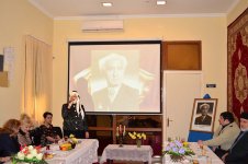 Xalq artisti Sidqi Ruhullanın 130 illik yubileyi ilə bağlı tədbir keçirilib (FOTO)