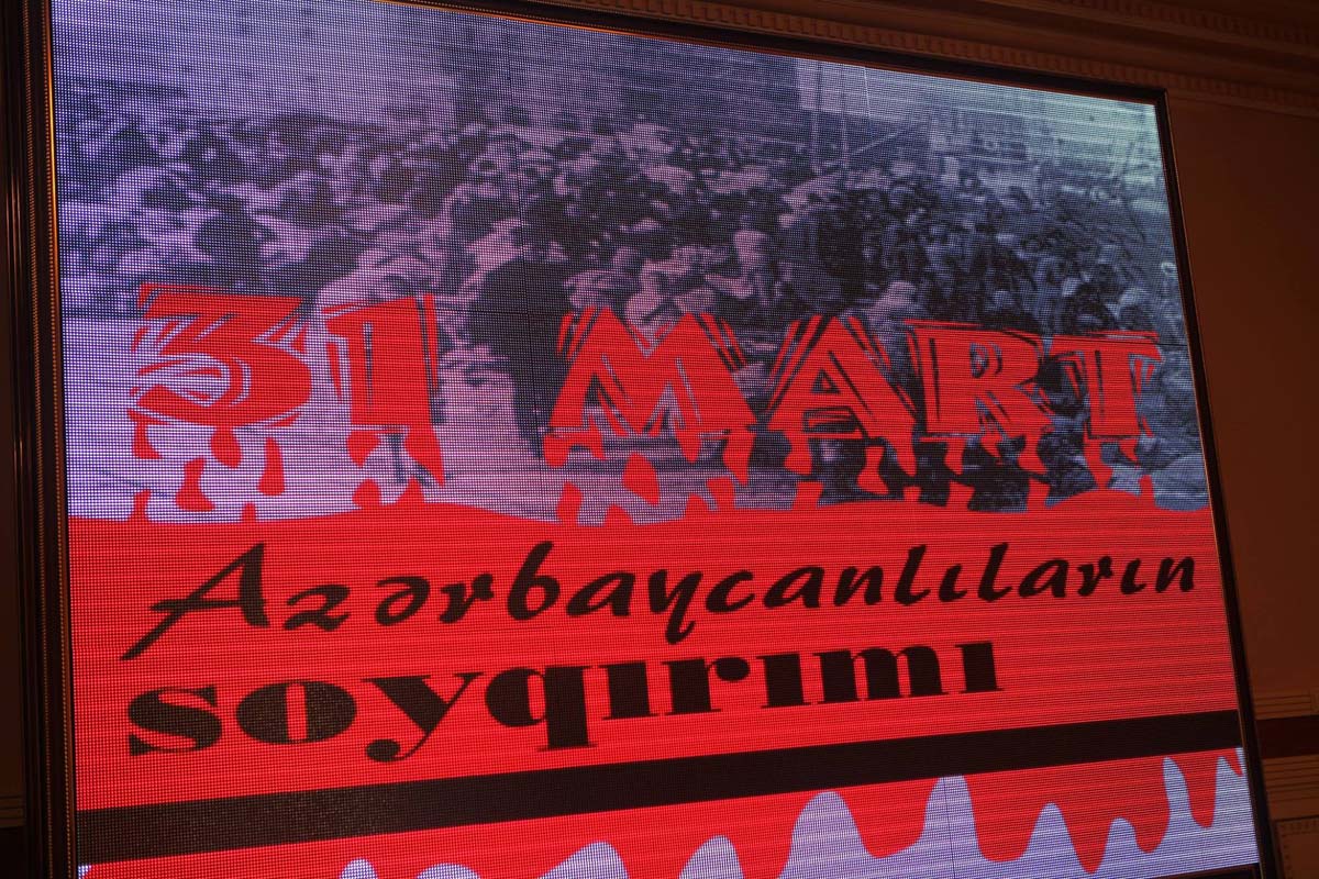 BDU-da Azərbaycanlıların Soyqırımı Günü ilə bağlı tədbir (FOTO)