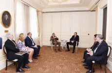 President Ilham Aliyev meets with Chairman and President of Export-Import Bank of the United States
