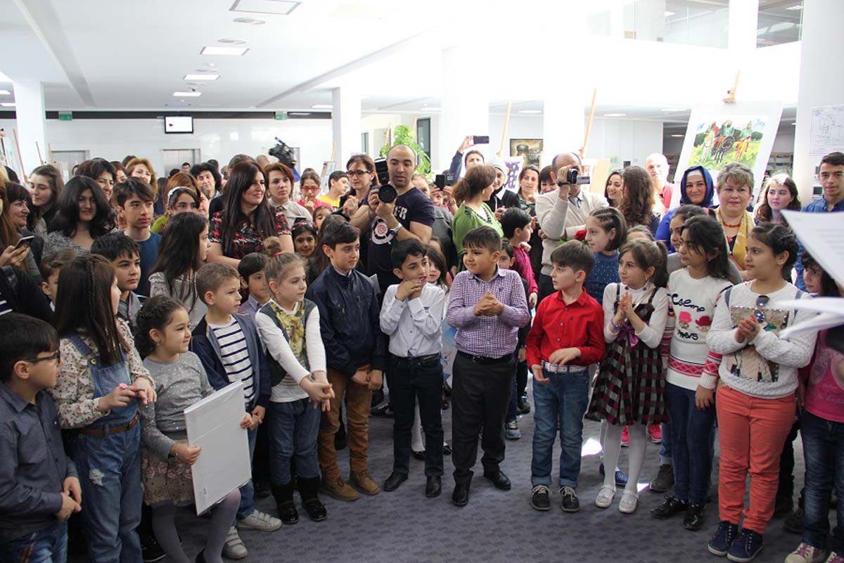 Bilik Fondu Uşaq Ədəbiyyatı Günü uşaqları bir araya gətirdi (FOTO)