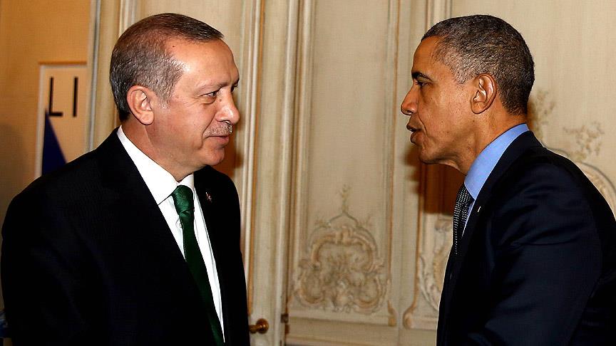 Cumhurbaşkanı Erdoğan ile ABD Başkanı Obama'nın görüşmesi başladı