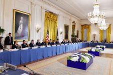 President Ilham Aliyev attends dinner reception hosted by US President for heads of state and government