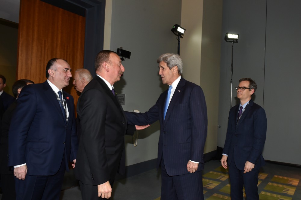 President Ilham Aliyev meets with US Vice President Joe Biden