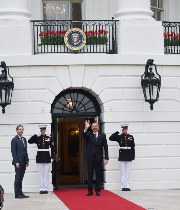 President Ilham Aliyev attends dinner reception hosted by US President for heads of state and government