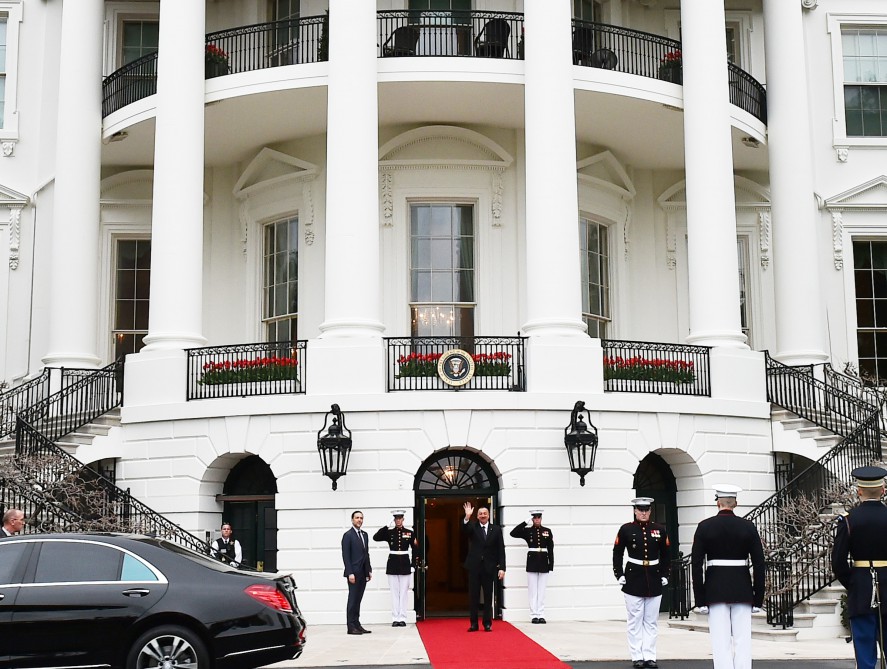 Beyaz Saray'da devlet ve hükümet başkanlarının onuruna yemek verildi (Fotoğraf)