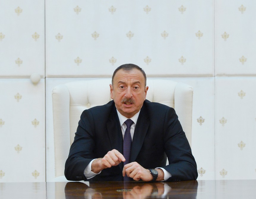 Президент Ильхам Алиев: Территориальная целостность Азербайджана не является, не была и никогда не будет темой переговоров