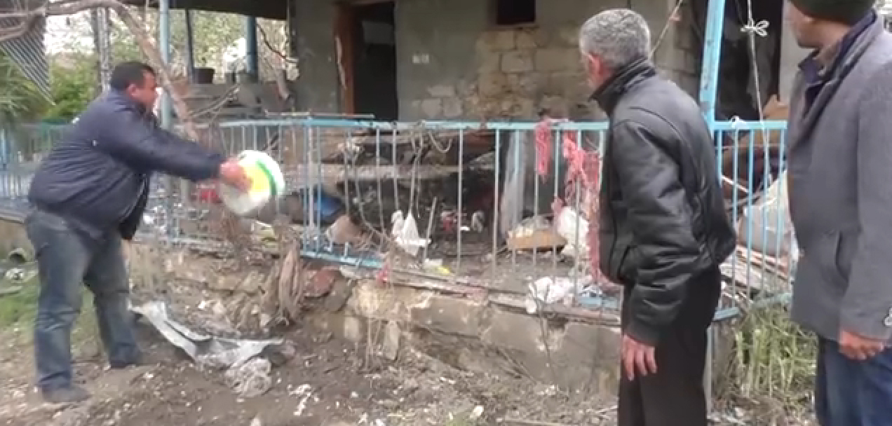 Armenian vandals killing old people, children (PHOTO, VIDEO)
