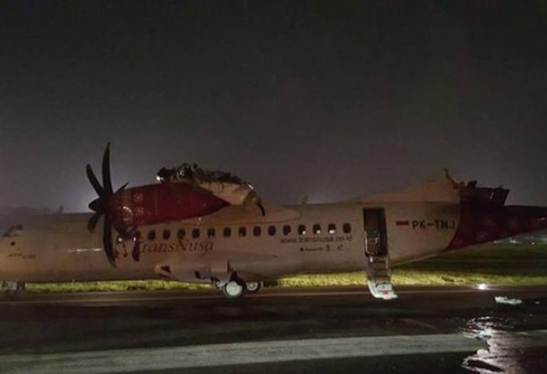 В аэропорту Джакарты столкнулись два самолета