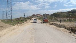 Ramana-Maştağa avtomobil yolunun tikintisinə başlanıldı (FOTO/VİDEO)