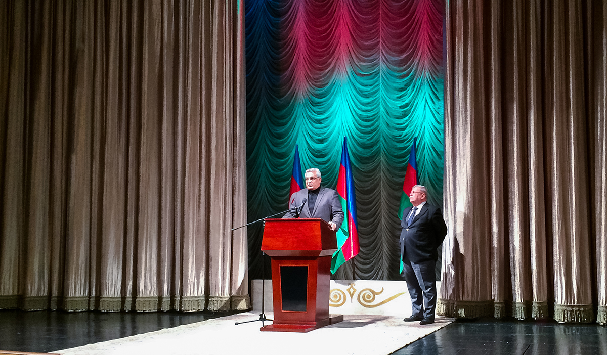 Актеры Аздрамы поддержали азербайджанских военнослужащих (ФОТО)