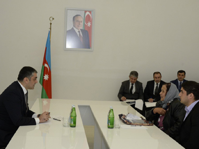 Министр связи и высоких технологий Азербайджана принял граждан в Мингячевире