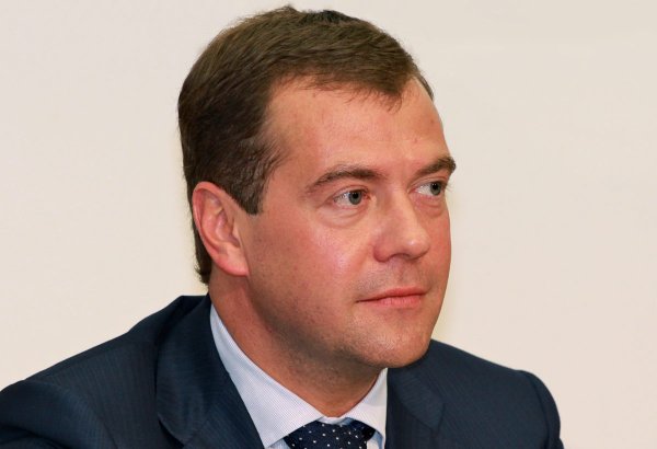 Дмитрий Медведев поздравил Али Асадова с назначением на пост премьер-министра Азербайджана