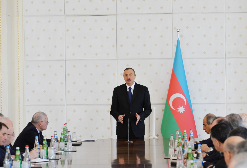 Президент Ильхам Алиев: "Южный газовый коридор» - стратегический проект, который будет реализован своевременно