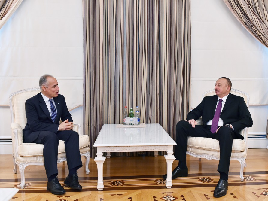 Президент Ильхам Алиев принял нового резидента-координатора ООН в Азербайджане