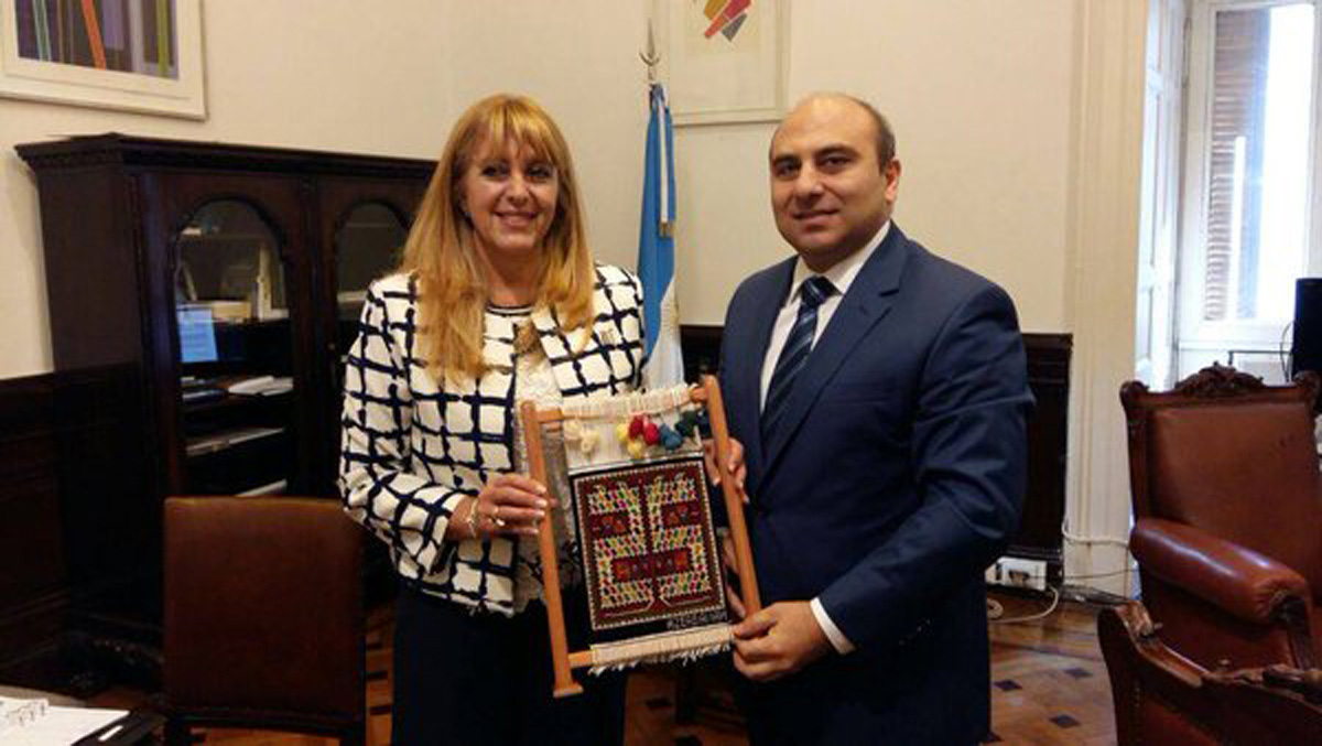 Azərbaycan-Argentina parlamentlərarası əlaqələri müzakirə olunub (FOTO)