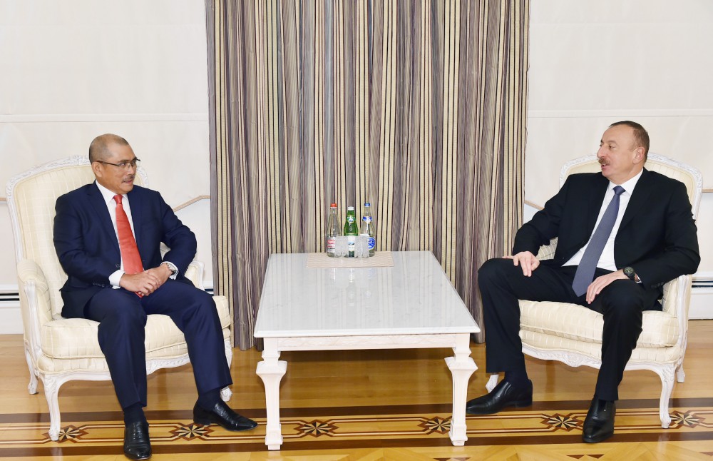 President Aliyev receives deputy speaker of Malaysian ...