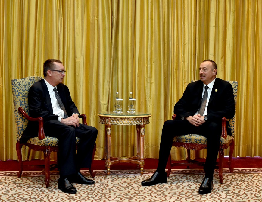 Президент Ильхам Алиев встретился с заместителем генсека ООН по политическим вопросам
