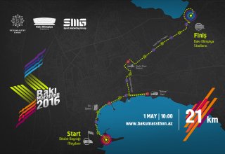 Over 700 people registered for participation in Baku Marathon 2016