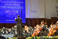 Новосибирский оркестр сыграл "Мой Азербайджан" под управлением 14-летнего Бюльбюля (ВИДЕО,ФОТО)