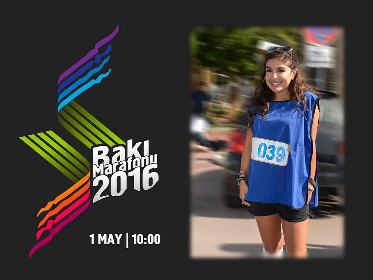 Leyla Aliyeva invites everyone to join Baku Marathon 2016